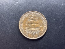 moneta antica Sudafrica  1937 - 1952Re Giorgio VI  1 penny  1946