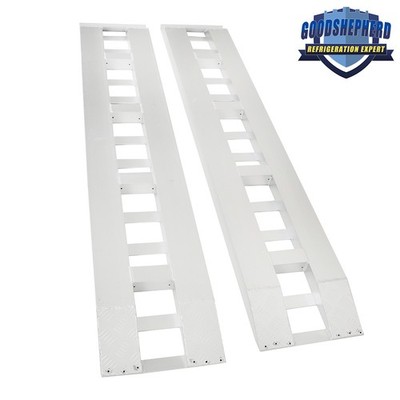 80" X 15" X 2.3" Ramps Aluminum 6000 LBS Silver Truck Trailer Hook End – Ramptek - View #8