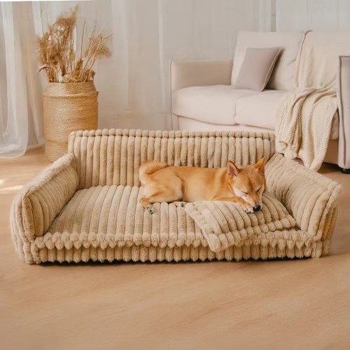 Washable orthopedic dog sofa bed