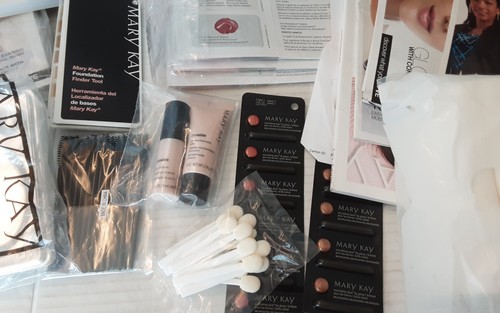 Mary Kay Consultants Supplies, Samples & Paperwork Vtg Tote Bag - Picture 7 of 24