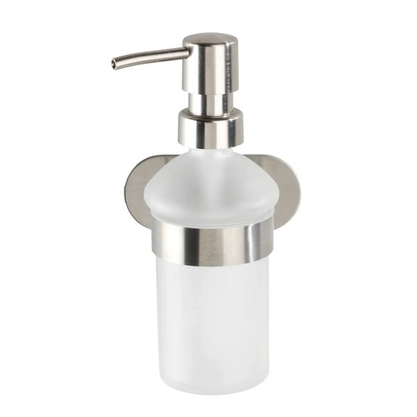 Wenko Seifenspender Turbo-Loc Edelstahl Orea Matt Ca. 200 Ml-image