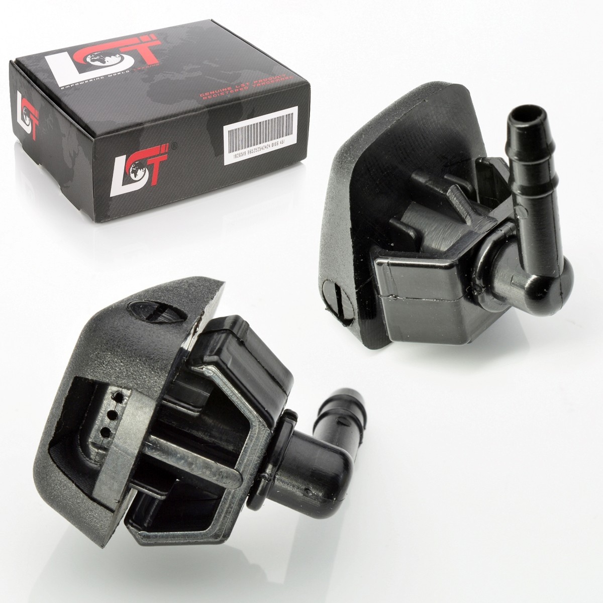 2x Washer Fluid Spray Nozzle Front for LANCIA YPSILON II 2 846