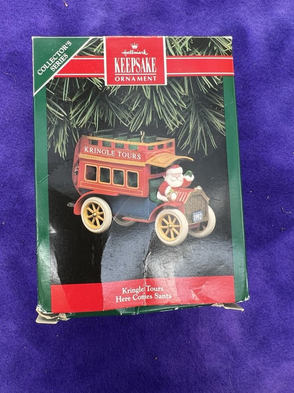 Hallmark Keepsake Ornament Kringle Tours Dated 1992 NIB