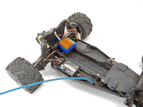 Vintage Old 1st Generation Traxxas Rustler 2wd 1/10 Stadium Truck Brushed ARTR - Picture 8 of 8