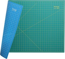 WORKLION 24" x 36" Large Self Healing PVC Cutting Mat, Double Sided, Gridded