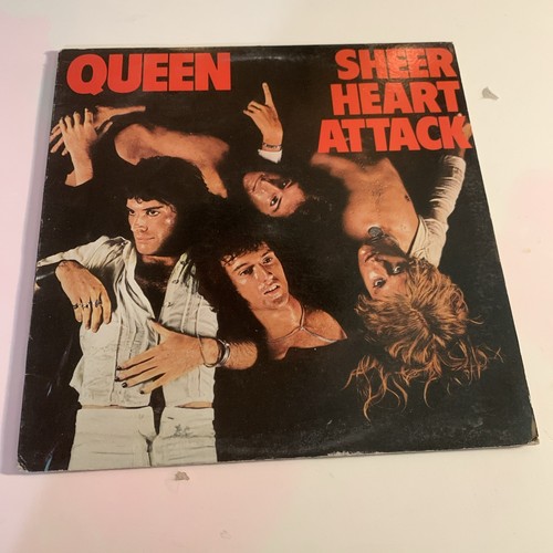 Queen Sheer Heart Attack Vinyl LP Schallplatte, 1. Auflage 1974 7e-1026