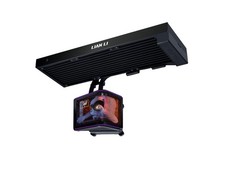 Lian Li Hydroshift II OLED Curved 360 Liquid CPU Cooler - Flexible Slide-Tube Cl