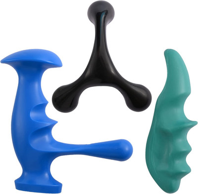 Manual Trigger Point Massage Tool and Thumb Saver for Full Body Deep Tissue Mass