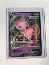 Mew V 113/264 Swsh08: Fusion Strike Holo on eBay