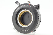  MINT w/ Lock RIng Copal No.0 Shutter Black For Large Format f8 Lens From JAPAN