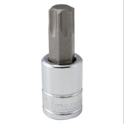 TITAN 3/8'' DR T55 TORX BIT SOCKET
