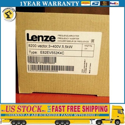 US Free TAX Fast ship Lenze INVERTER E82EV552K4C040 E82EV552-4C040 new