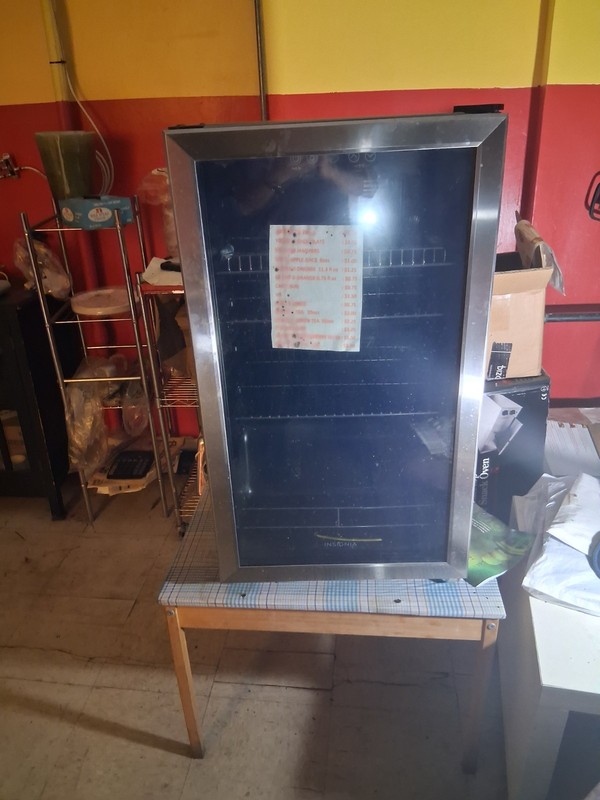 3.2 Cu Ft | Used Commercial Mini Display Cooler | 3 Shelves | Good Condition