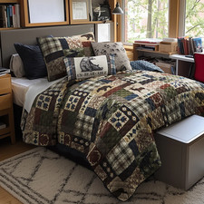 Rustica Lightweight Quilted Bedding Set from Your Lifestyle