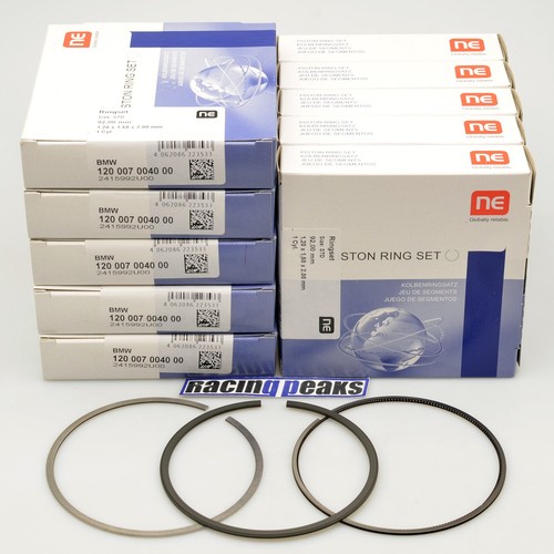 Piston rings x10 for BMW S85B50 M5 M6 5.0L v10 11257840940 - Picture 3 of 7