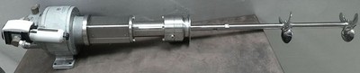 AUTOCLAVE ENGINEER HEAVY DUTY OVER HEAD AIR DRIVEN STAINLESS REACTOR MIXER NO. 2