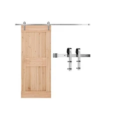 VEVOR 8FT Sliding Barn Door Hardware Kit,330 LBS Weight Capacity,Compatible with