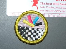 Boy Scout Merit Badge Graphic Arts circa '76-'02 3082M