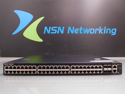 Dell EMC Networking S3048-ON 48-Port Gigabit 4-Port SFP+ Switch w/ Dual PSU