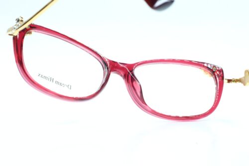 Dream Himax 9073 Clear Pink Swarovski Crystals Designer Italy Eyeglasses 54-15mm - Picture 7 of 9