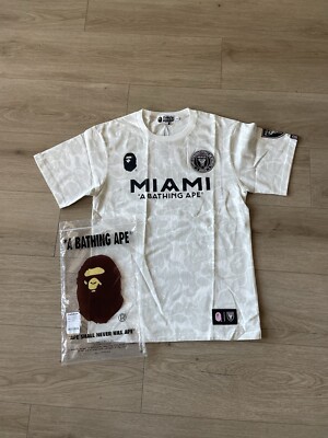 【XLサイズ】インテル・マイアミxアベイシングエイプ Tシャツ BAPE BAPE® x INTER MIAMI CF – us.bape.com