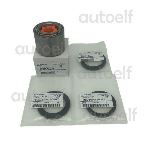 NEW OEM NTN 90-08 Subaru IMPREZA WRX FORESTER OUTBACK Rear Wheel Bearing Set