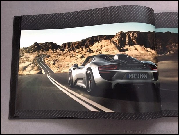Porsche 918 Spyder 66-page Hardbound Car Sales Brochure Catalog 2015 2016 2017 Foto 3 de 4