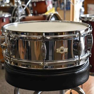 Vintage-Oaklawn-Camco-1960-039-s-5-x-14-Tuxedo-COB-Brass-Snare-Drum