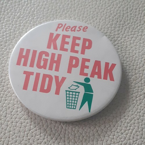 Insignia vintage Keep High Peak Tidy - Imagen 2 de 3