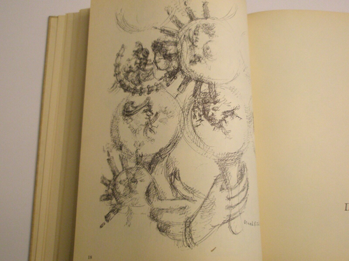 Chaim Gross Fantasy Drawings #26/100 HC DJ 1st Ed. Signed EUC - Picture 10 of 11