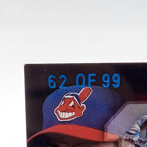 1999 FLAIR SHOWCASE ROBERTO ALOMAR #78L ROW 1 LEGACY COLLECTION 78/99 INDIANS - Picture 3 of 7