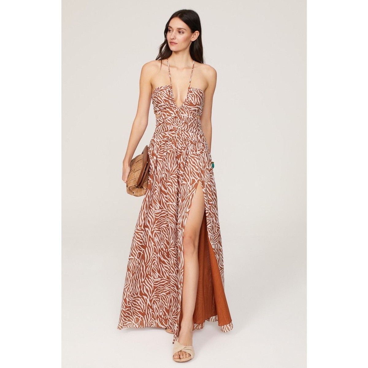 aje women's soundscape maxi dress AJE Women's Soundscape Maxi Dress