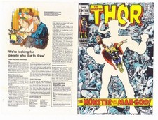 Facsimile reprint covers only to THE MIGHTY THOR #169 - 1969 - Galactus
