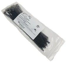 100 Heyco Sunbundler 12 S6412 Crimp Lock Stainless Steel 304 Cable Ties 12 New