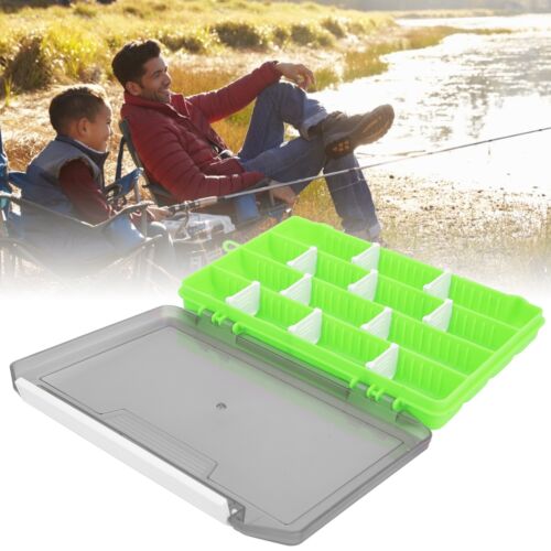 (Green)SingleLayer Insert Lure Box Fishing Tackle Box Fake Bait Storage - Picture 20 of 22