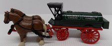 ERTL Amoco/ Red Crown Gasoline Horses and Tank Wagon Bank  9563 Coin Bank NOS
