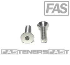 (20) 5/16-24x1" Flat Head Socket Cap Screw Stainless Steel FINE THREAD