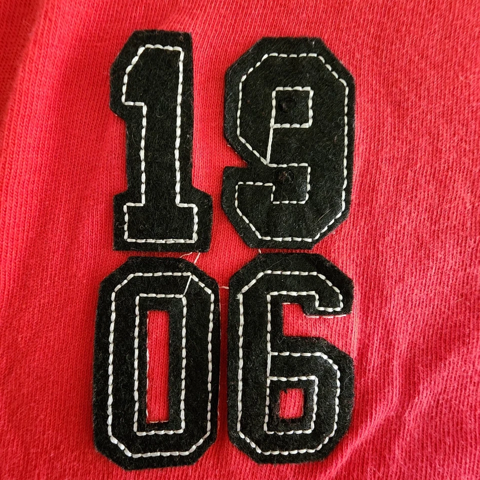 Camiseta de baloncesto New Balance roja manga larga niños 18  Foto 4 de 4