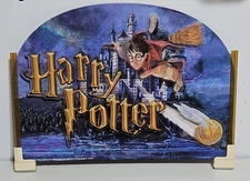 Harry Potter Store Display 3-D Sign Double Sided 18"x24" Magnets Cardboard 2000