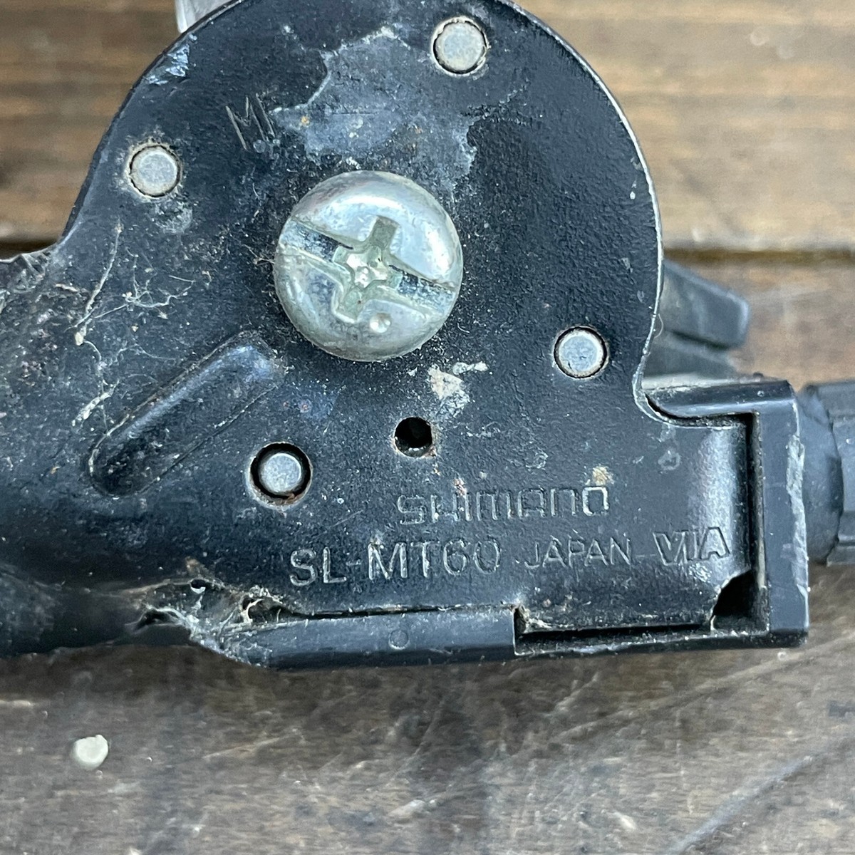 Manettes De Vitesses Vintage Shimano Deore SL-MT60 - Thumb Shifters - 6v - Japon - Occasion