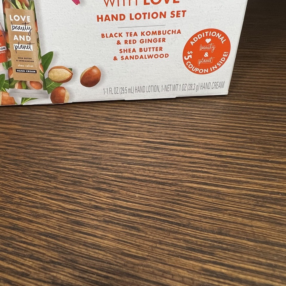 Love Beauty and Black Tea Kombucha & Red Ginger Shea Butter
