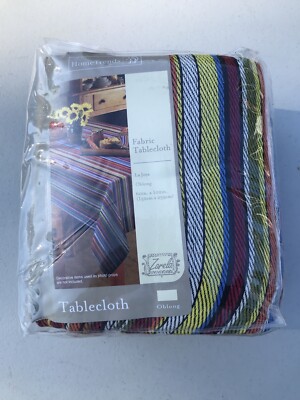 La Joya Fabric Tablecloth Fabric Oblong 60  X 102  New