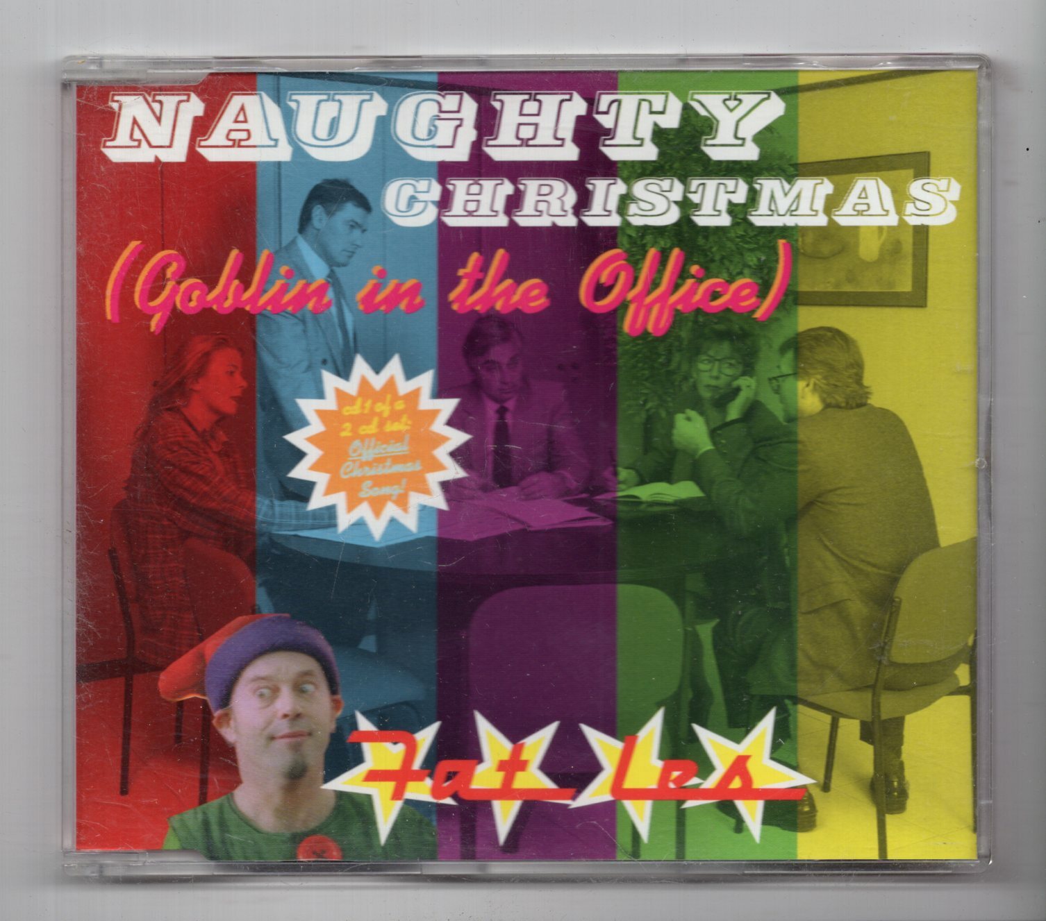 (KF469) Fat Les, Naughty Christmas - 1998 CD