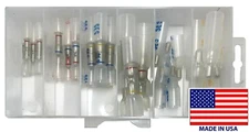 (30) Heat Shrink Multiple Wire In-Line & Closed-End Butt Connector Assortment