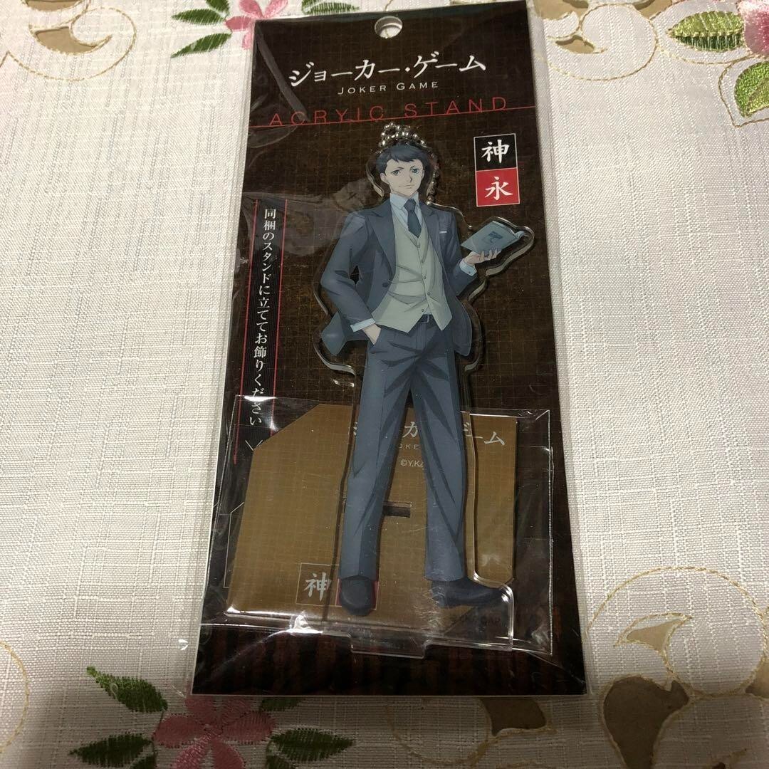 Japanese anime Joker Game Acrylic Stand Kaminaga