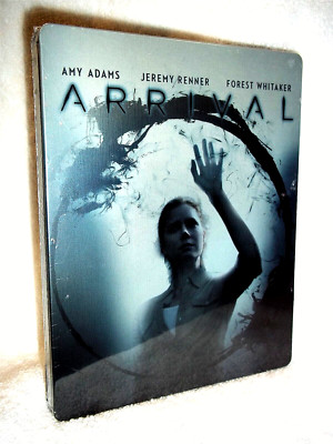 Arrival (4K/Blu-ray, 2020, STEELBOOK) Amy Adams Jeremy Renner Forest Whitaker