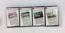 4 Rock n  Roll Greatest Hits Cassette Tapes 1957, 63, 64  68 Original Artists