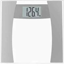 Instatrack Digital Bathroom Scale, Silver New- Open Box