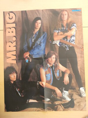 MR. BIG / MICHAEL JACKSON Great German Poster Y463