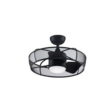 Fanimation Henry 20" Ceiling Fan, Black/LED Light - FP8519BL
